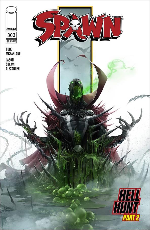 Spawn issue 303 Francesco Mattina Cover
