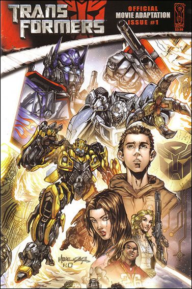 Transformers: Movie Adaptation issue 1 Wraparound Cover