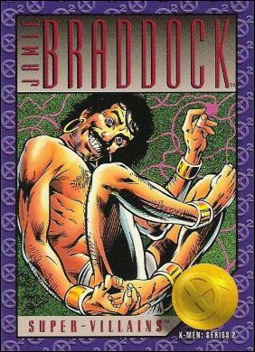 X-Men: Series 2 (Base Set) card 59 Jamie Braddock
