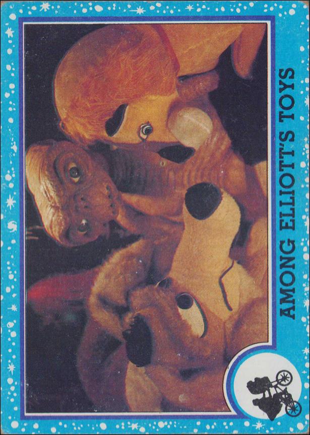 E.T. The Extra-Terrestrial (Base Set) card 15 Among Elliott's Toys