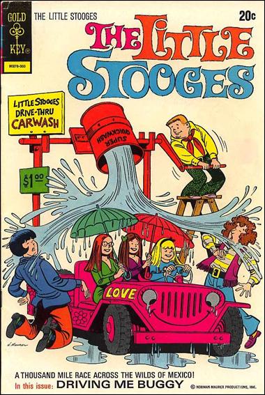 Little Stooges issue 3-B 20 Cent Price Cover