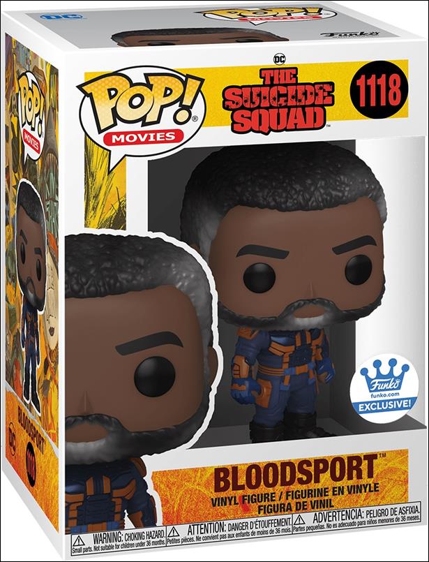 POP! Movies figure 1118 Bloodsport (Unmasked) Funko Shop Exclusive