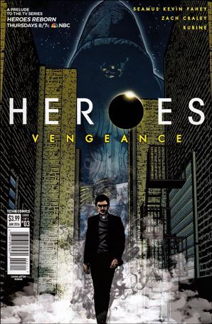 Heroes: Vengeance issue 3 Rubine Cover