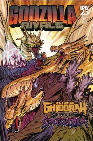 Godzilla Rivals: King Ghidorah vs. SpaceGodzilla (2024) issue 1-C Vincenzo Federici 1:10 Cover