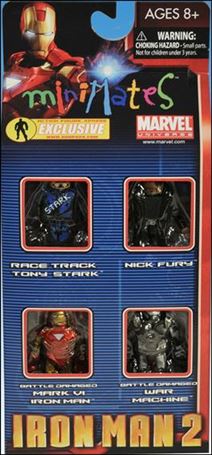 Marvel Minimates (Box Sets) figure 24 Iron Man 2 Battle Tactics