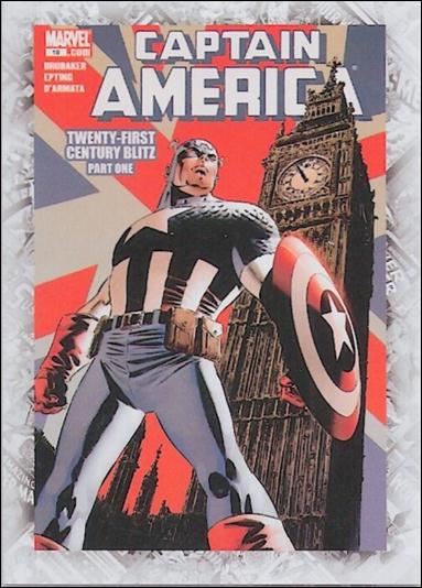 Marvel Beginnings: Series 2 (Breakthrough Issues Comic Cover Subset) card B-81 Captain America Vol. 5 #18