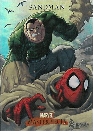 2007 Marvel Masterpieces (Parallel Foil Base Set) card 71 Sandman