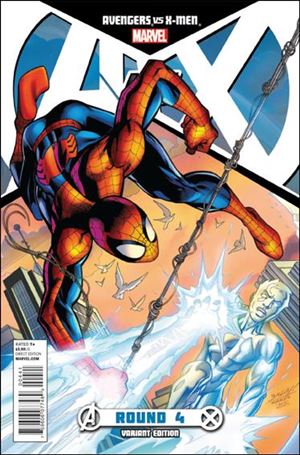 Avengers vs X-Men issue 4-B Mark Bagley 1:25 Cover