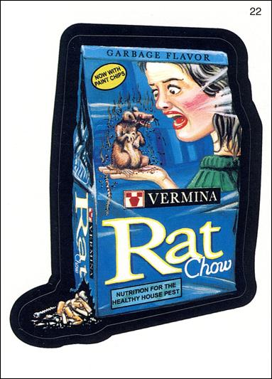 Wacky Packages All-New: Series 2 (Base Set)  card 22 Vermina Rat Chow