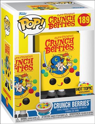 POP! Funko - Foodies figure 189 Crunch Berries Hot Topic Exclusive