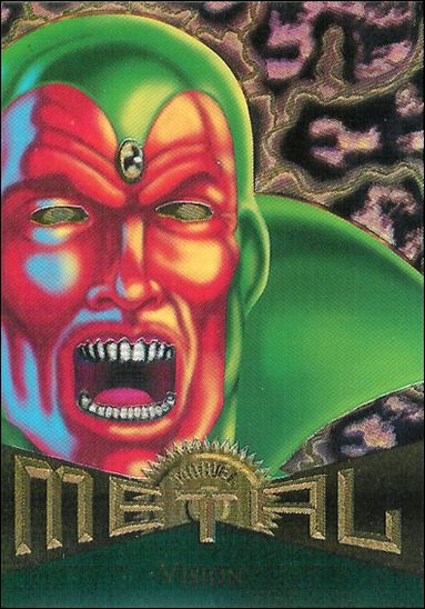 Marvel Metal (Base Set) card 15 Vision
