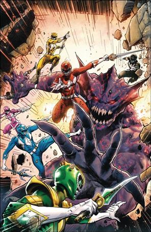 Mighty Morphin Power Rangers: Darkest Hour issue 1-I Trevor Hairsine & Jordan Boyd 1:25 Cover