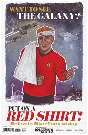 Star Trek: Red Shirts issue 1-B J. J. Lendl Cover