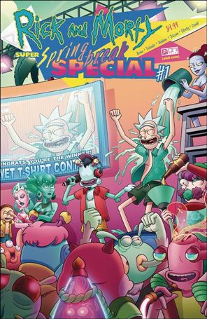 Rick and Morty: Super Spring Break Special issue 1-B Susan Blake Cover