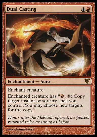 Magic the Gathering: Avacyn Restored (Base Set) card 133 Dual Casting