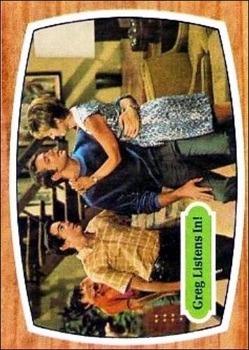 Brady Bunch (Base Set) card 85 Greg Listens In!