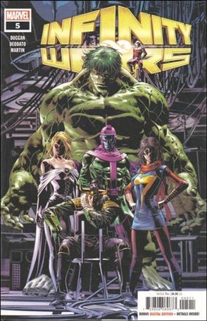 Infinity Wars issue 5 Mike Deodato Jr. Cover