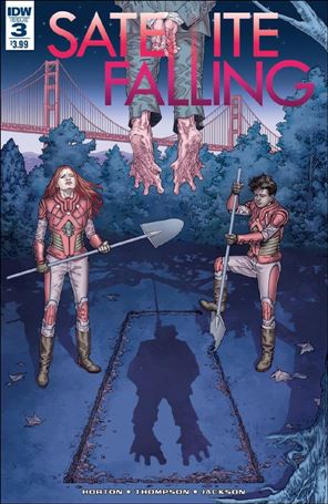 Satellite Falling issue 3 Stephen Thompson Cover