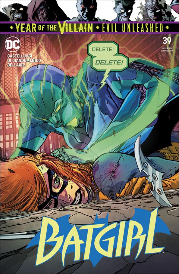 Batgirl (2016) issue 39 Carmine Di Giandomenico Cover