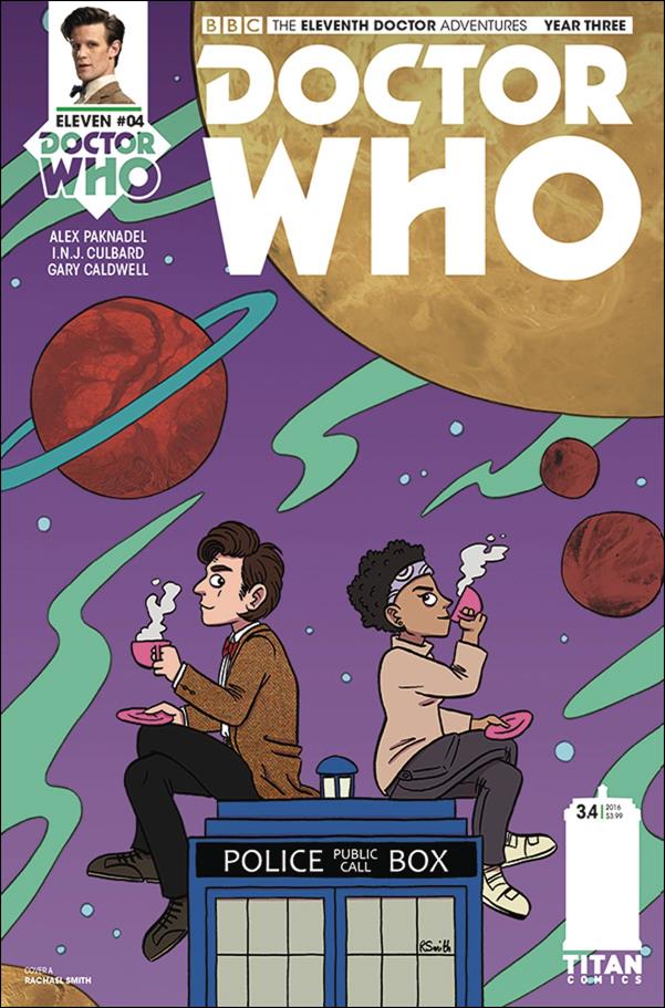 Doctor Who: The Eleventh Doctor Year Three issue 4-C Rachael Smith Cover