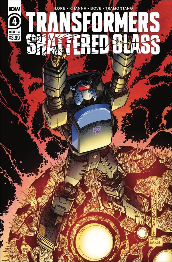 Transformers: Shattered Glass issue 4 Alex Milne Cover