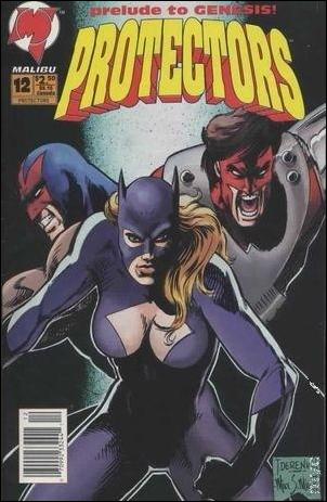 Protectors (1992) issue 12-C Unbagged Newsstand Edition