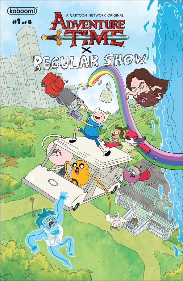 Adventure Time/Regular Show issue 1 Phil Murphy Cover