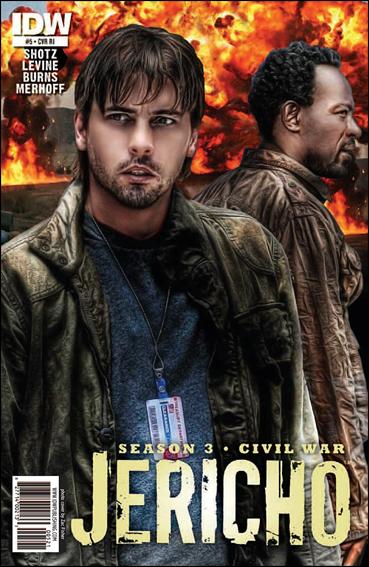 Jericho issue 5-B Zac Fisher 1:10 Cover