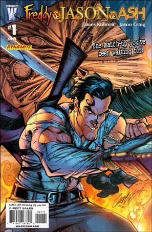 Freddy vs Jason vs Ash (of Army of Darkness) issue 1-B Ash Cover