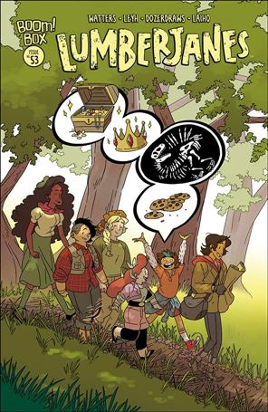 Lumberjanes issue 53 Kat Leyh Cover