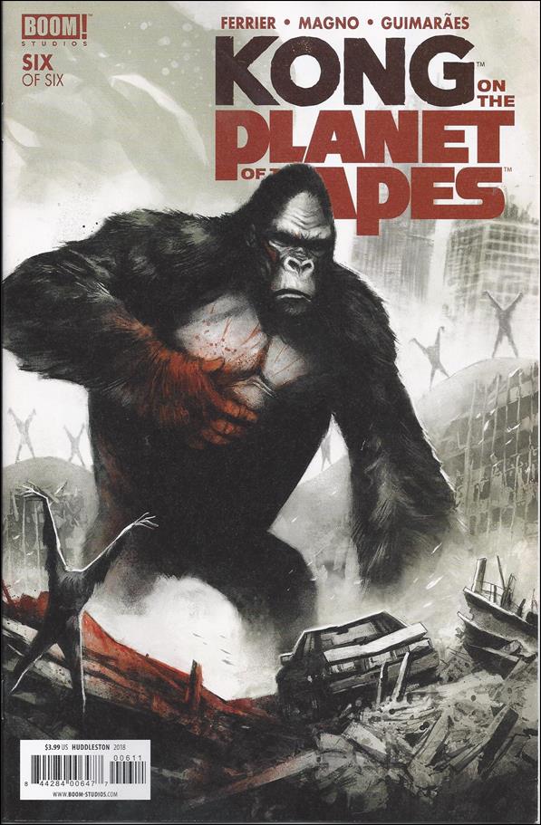 Kong on the Planet of the Apes issue 6 Mike Huddleston Cover