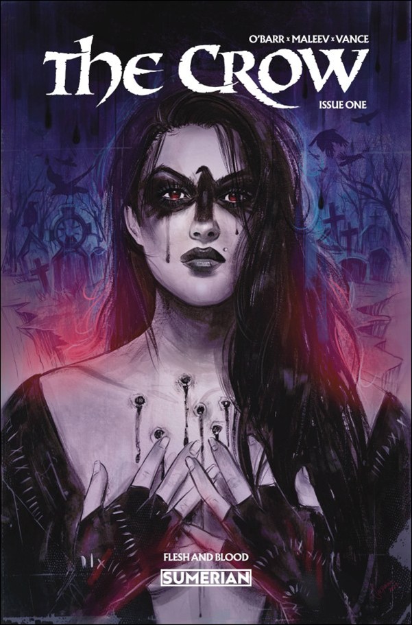 Crow: Flesh & Blood (2025) issue 1 Suspiria Vilchez Cover