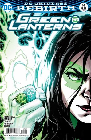 Green Lanterns issue 14-B Emanuela Lupacchino Cover