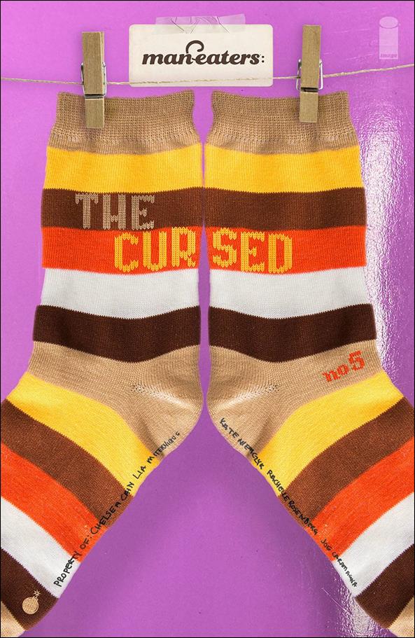 Man-Eaters: The Cursed issue 5-B Socks Cover