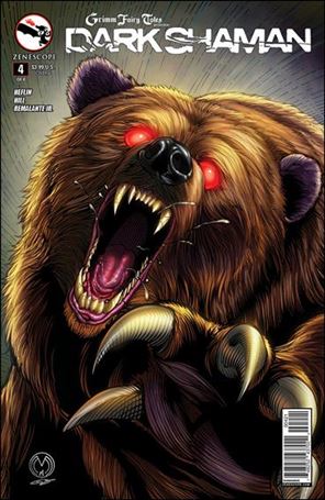 Grimm Fairy Tales Presents Dark Shaman issue 4-B Marat Mychaels Cover