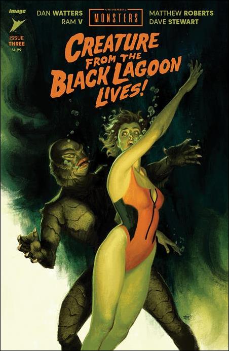 Universal Monsters: Creature From The Black Lagoon Lives! issue 3-F David Talaski 1:75 Cover