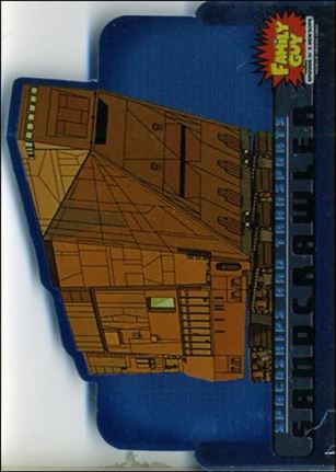 Family Guy Presents Episode IV A New Hope (Spaceships and Transports Die-Cut Subset) card ST-7 Sandcrawler