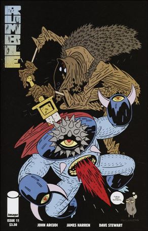 Rumble (2014) issue 11-B Andrew MacLean Cover