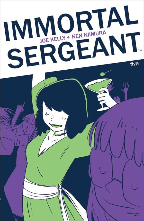 Immortal Sergeant issue 5 J.M. Ken Niimura Cover