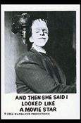 Munsters (Base Set) card 6 And Then She Said I Looked Like a Movie Star