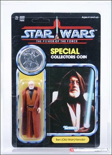 Star Wars 3 3/4" Basic Action Figures (Vintage) figure 5-H Ben (Obi-Wan) Kenobi (PotF White Hair)