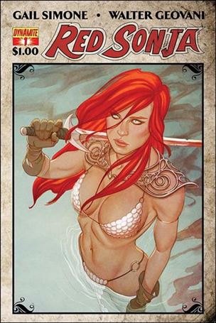 Red Sonja (2013) issue 1-P Jenny Frison Dollar Cover