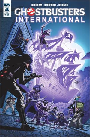 Ghostbusters: International issue 4-B Corin Howell Subscription Cover