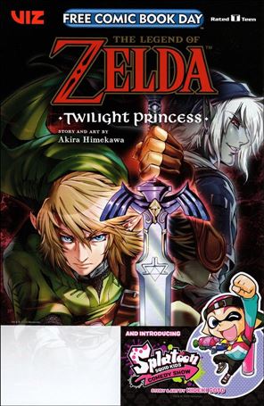 Legend of Zelda: Twilight Princess/Splatoon: Squid Kids Comedy Show Free Comic Book Day 2020 Cover Image 1