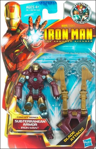 Iron Man: The Armored Avenger figure 05 Iron Man - Subterranean Armor (Concept Series)