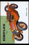 World on Wheels (Base Set) card 29 Simplex Speed Car 1910