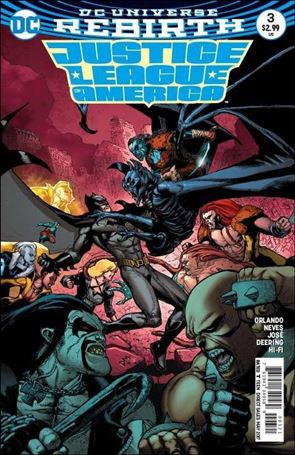 Justice League of America (2017) issue 3-B Doug Mahnke Cover