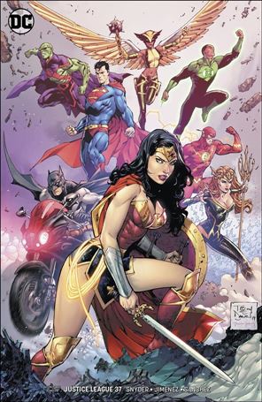 Justice League (2018) issue 37-B Tony S. Daniel Cover