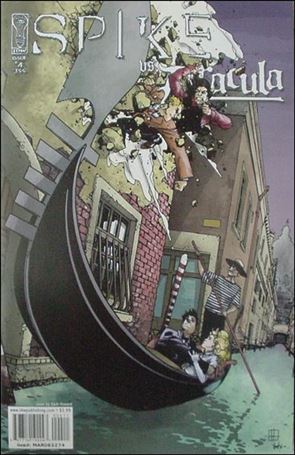 Spike vs Dracula issue 4-B Zach Howard Cover