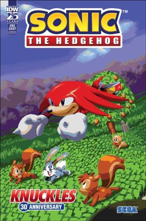 Sonic the Hedgehog: Knuckles' 30th Anniversary Special issue 1-C Mauro Fonseca 1:10 Cover